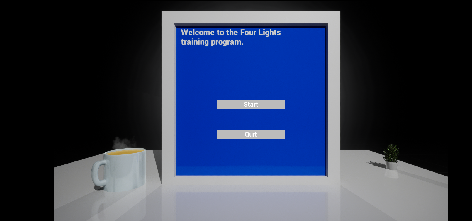 Four Lights Main Menu